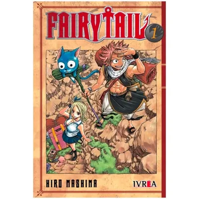 Portada Manga Fairy Tail volumen 1 de Hiro Mashima