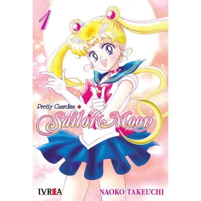 Portada Manga Sailor Moon volumen 1 con Usagi Tsukino en uniforme escolar