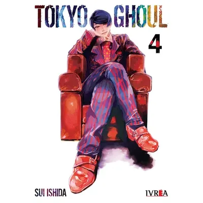 Portada Manga Tokyo Ghoul Tomo 4 Ivrea