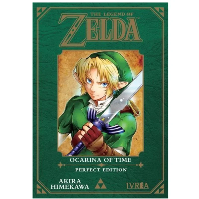 Manga The Legend of Zelda Ocarina of Time con Link en portada