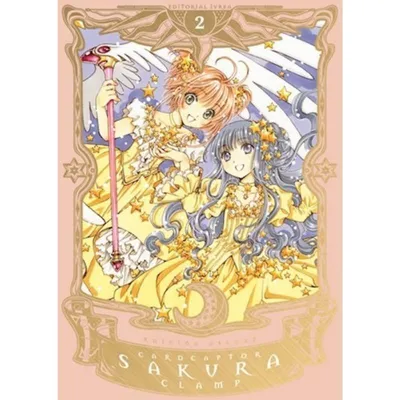 Portada Manga Sakura Captor de Cartas Tomo 2 Edición Deluxe Ivrea