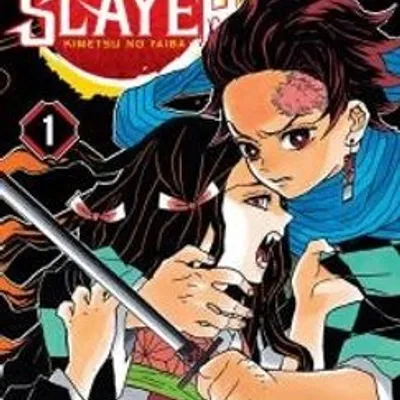 Portada del tomo 1 de Demon Slayer - Kimetsu no Yaiba