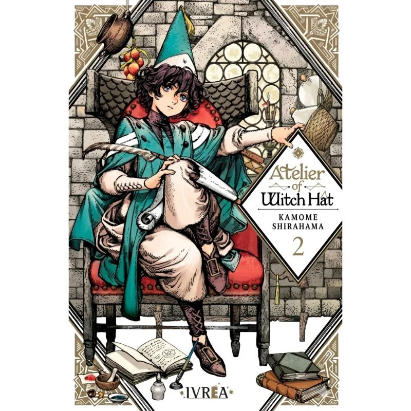 Portada Manga Atelier of Witch Hat Tomo 2 de Kamome Shirahama