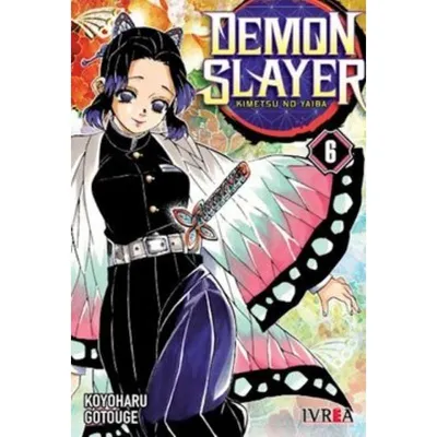 Portada Manga Demon Slayer Vol. 6 Kimetsu no Yaiba