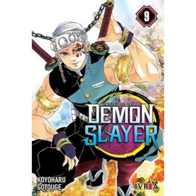 Portada Manga Demon Slayer tomo 9 - Kimetsu no Yaiba