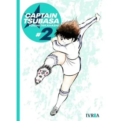 Portada Manga Captain Tsubasa Tomo 2 - Yoichi Takahashi