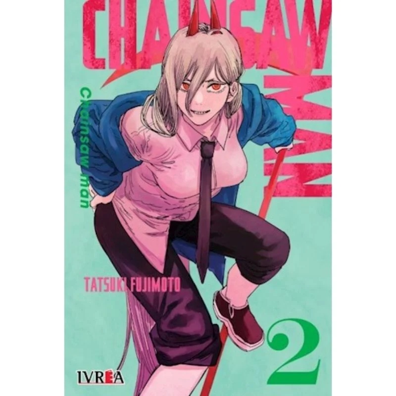 Portada Manga Chainsaw Man Tomo 2 con Makima