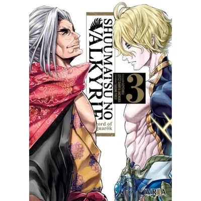 Portada del Manga Shuumatsu no Valkyrie Tomo 3 con personajes de batalla