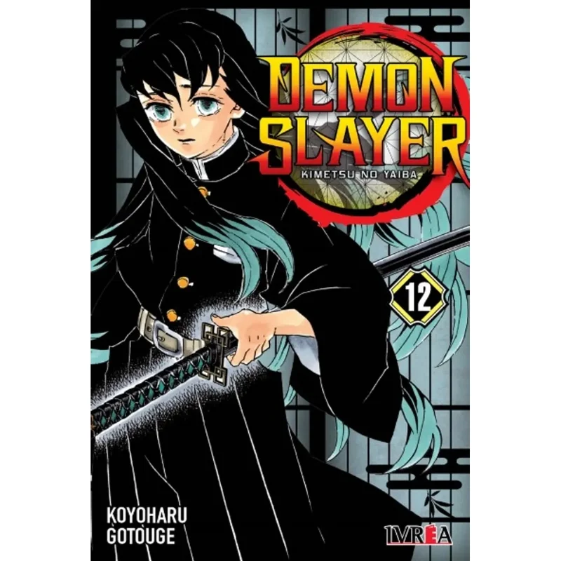 Manga Kimetsu no Yaiba Demon Slayer tomo 12 con Tanjiro