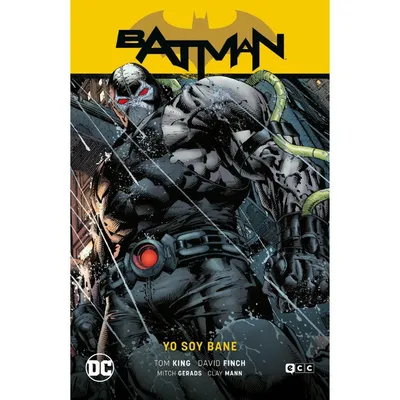 Portada cómic Batman Yo Soy Bane con Bane enfrentando al Caballero Oscuro