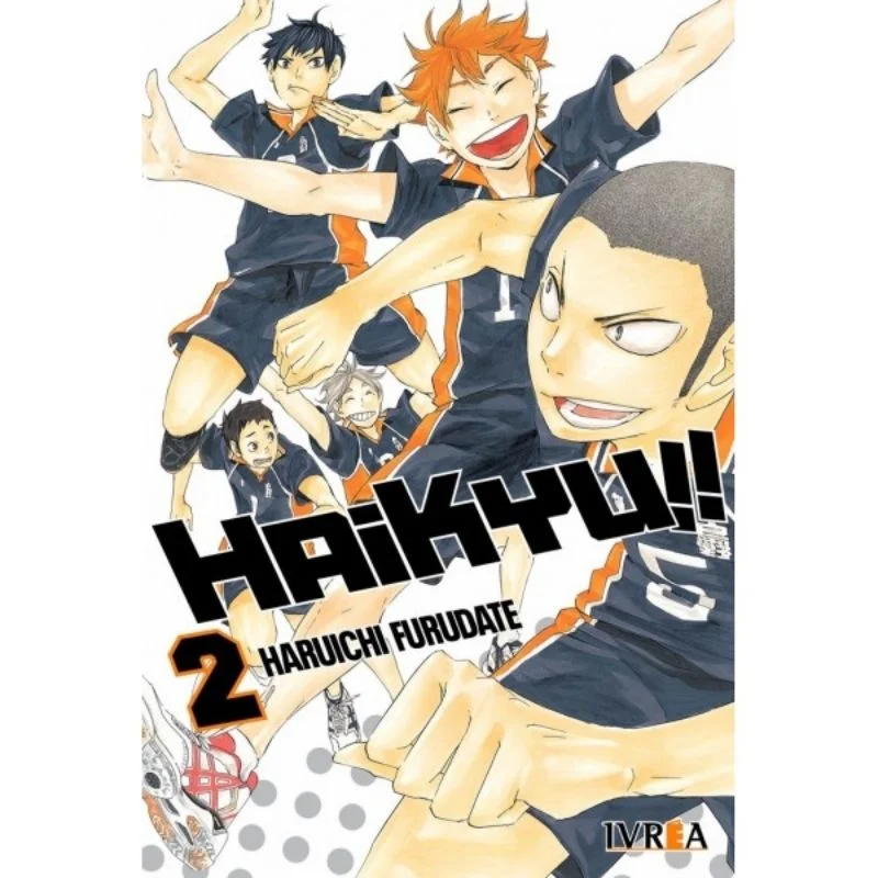 Portada Manga Haikyu!! Volumen 2 Haruichi Furudate