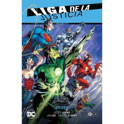 Portada Cómic Liga de la Justicia Volumen 1 Origen DC Comics