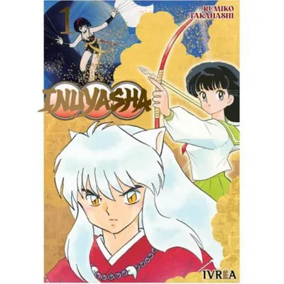 Portada manga Inuyasha volumen 1 Ivrea — Kagome e Inuyasha