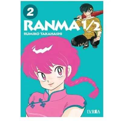 Portada Manga Ranma 1/2 volumen 2 Rumiko Takahashi