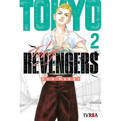 Portada Manga Tokyo Revengers Vol. 2 con protagonista de cabello rubio