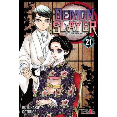 Portada Manga Demon Slayer Tomo 21 Kimetsu no Yaiba
