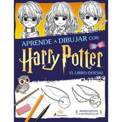 Libro Aprende a Dibujar con Harry Potter con personajes ilustrados
