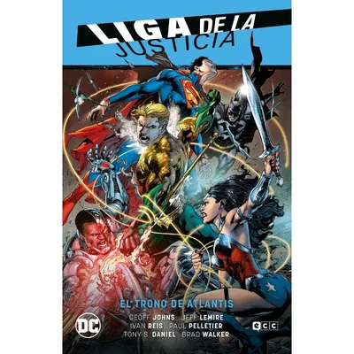 Portada Cómic Liga de la Justicia Vol. 3 El Trono de Atlantis DC Comics