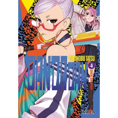 Manga Dandadan tomo 4 con portada de Yukinobu Tatsu