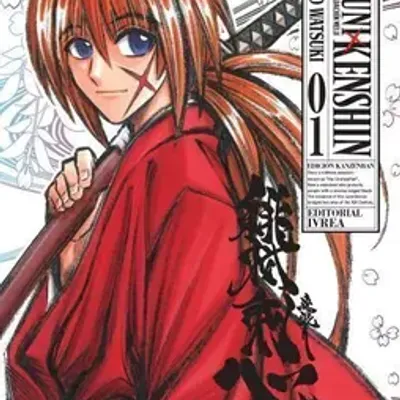 Portada Manga Rurouni Kenshin Tomo 1 — Ivrea