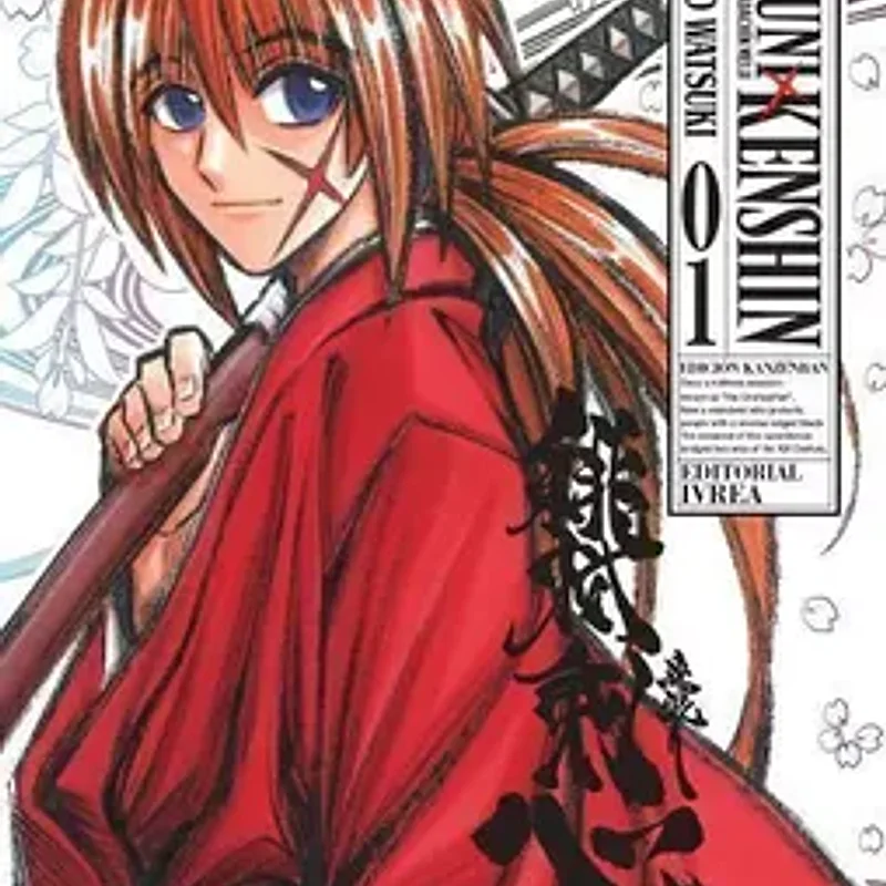 Portada Manga Rurouni Kenshin Tomo 1 — Ivrea