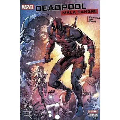 Portada cómic Deadpool Mala Sangre Marvel