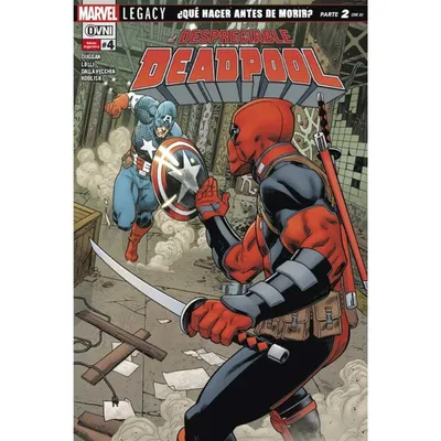 Portada cómic Deadpool #04 Marvel Legacy Ovni Press