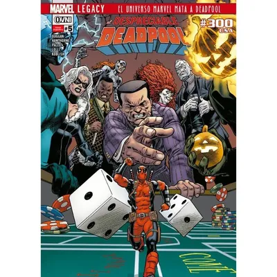 Portada Cómic Deadpool Vol. 5 Marvel Legacy Ovni Press