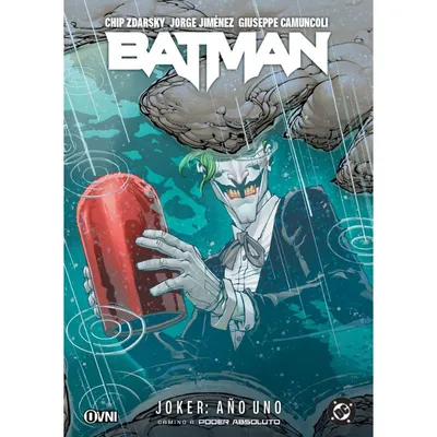 Portada cómic Batman Joker Año Uno, DC Comics
