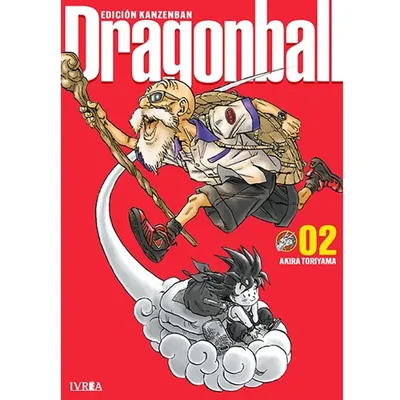 Portada Manga Dragon Ball Kanzenban Tomo 2 Ivrea