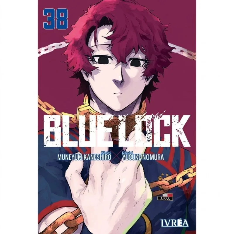 Portada Manga Blue Lock Tomo 38 con Muneyuki Kaneshiro