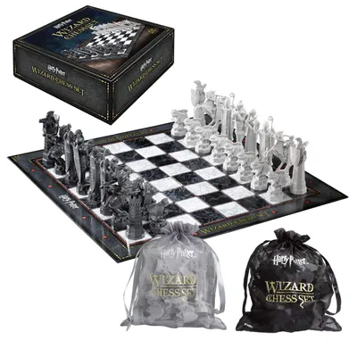 Juego de Ajedrez Mago Harry Potter — The Noble Collection (Pedido Exclusivo · entrega 2 a 3 semanas)