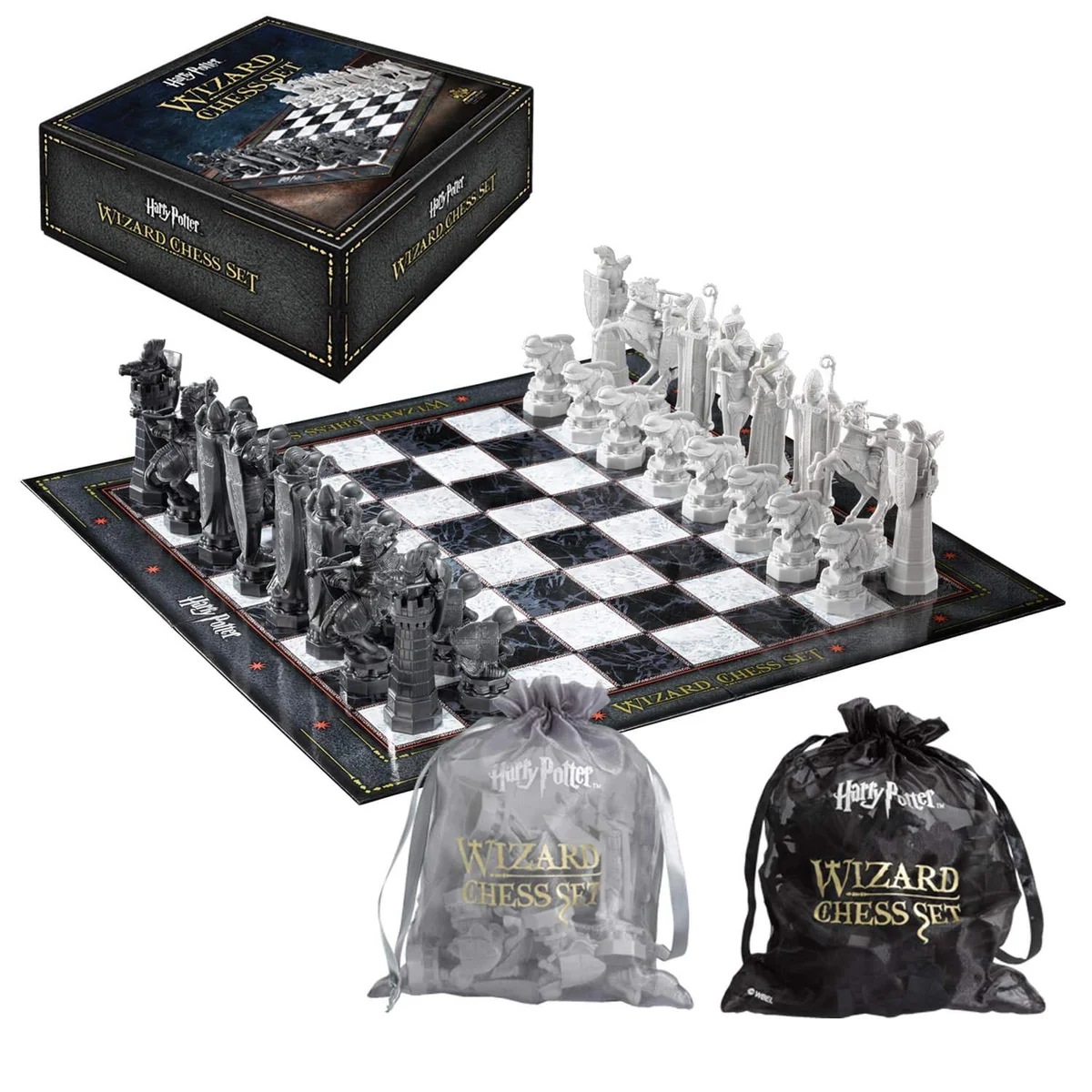 Juego de Ajedrez Mago Harry Potter — The Noble Collection (Pedido Exclusivo · entrega 2 a 3 semanas)