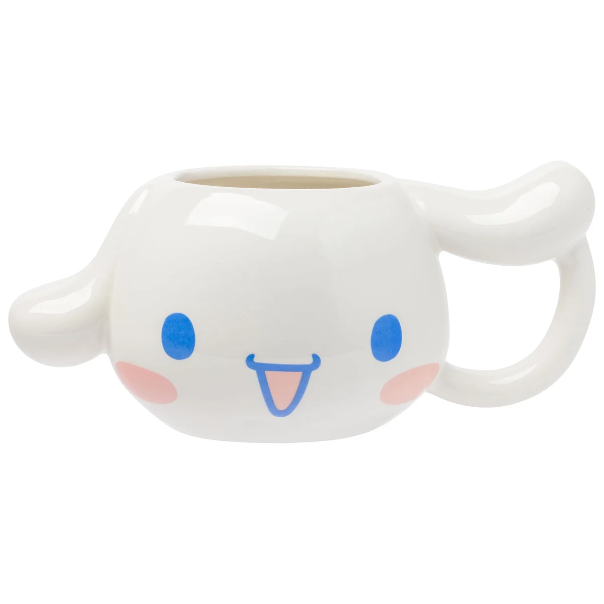 Taza 3D Cinnamoroll Sonriente — Sanrio (Pedido Exclusivo · entrega 2 a 3 semanas)