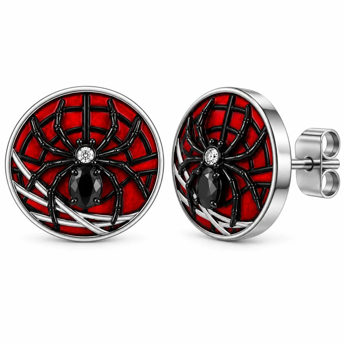 Aretes Spider-Man Hechos a Mano con detalles (Pedido Exclusivo · entrega 2 a 3 semanas)