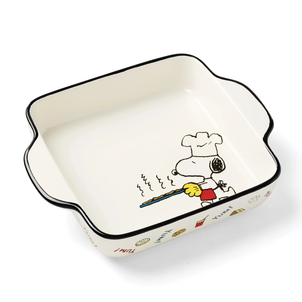 Bandeja de Horno Cuadrada Snoopy Chef (Pedido Exclusivo · entrega 2 a 3 semanas)