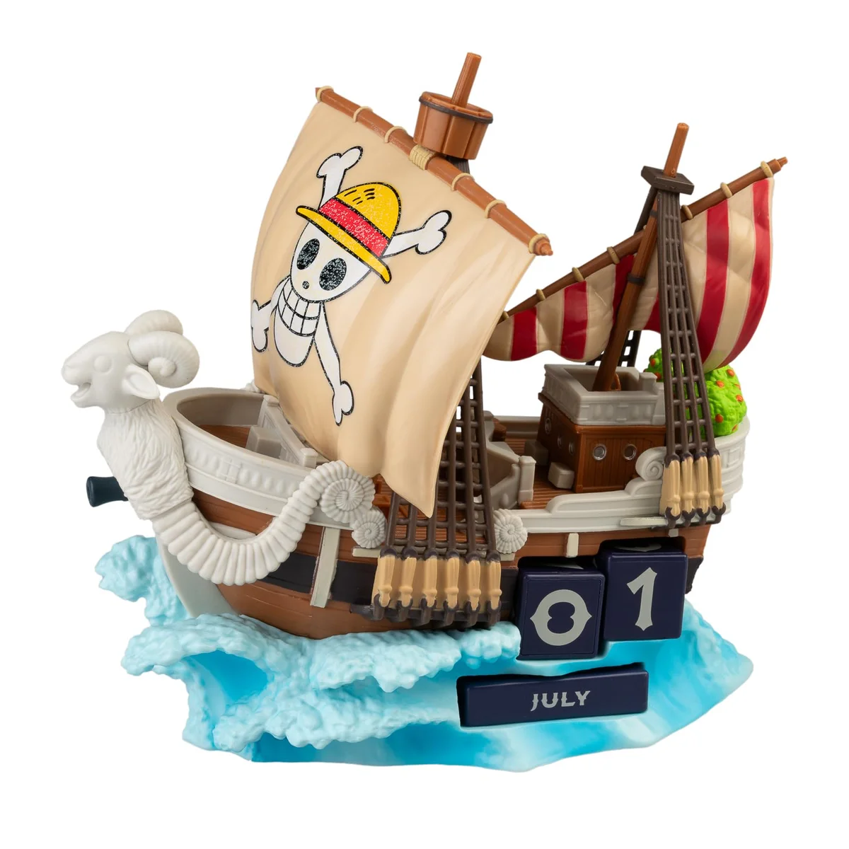 Calendario One Piece Barco Going Merry con Vela Jolly Roger (Pedido Exclusivo · entrega 2 a 3 semanas)