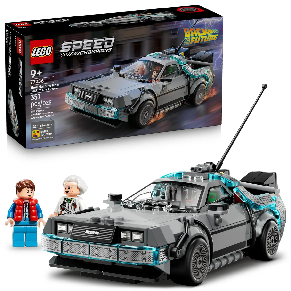 Set LEGO Speed Champions Máquina del Tiempo Regreso al Futuro (Pedido Exclusivo · entrega 2 a 3 semanas)