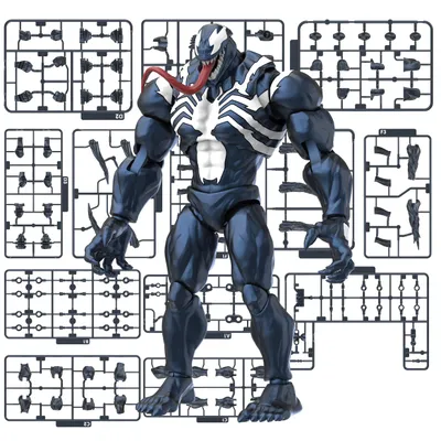 Figura Articulada Venom Marvel Rivals 185 Piezas (Pedido Exclusivo · entrega 2 a 3 semanas)
