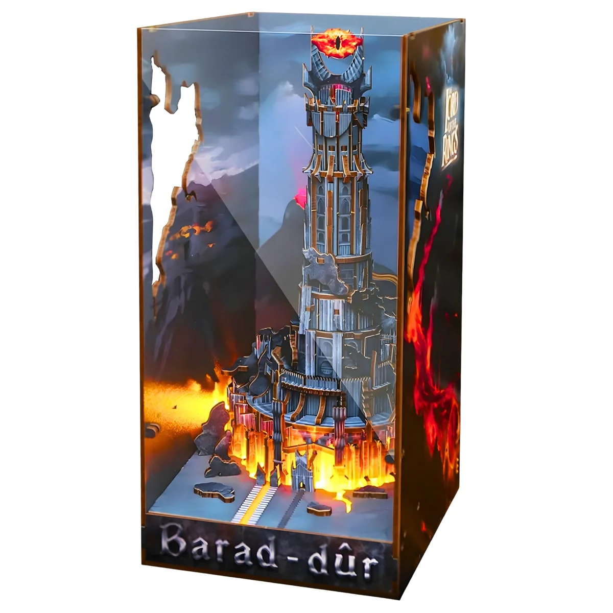 Diorama Barad-dûr Señor de los Anillos con Luces LED (Pedido Exclusivo · entrega 2 a 3 semanas)