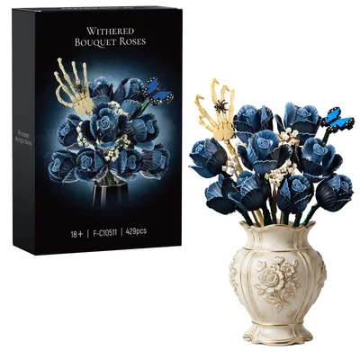 Set de Construcción Rosas Emily El Cadaver De la Novia — 429 Piezas (Pedido Exclusivo · entrega 2 a 3 semanas)
