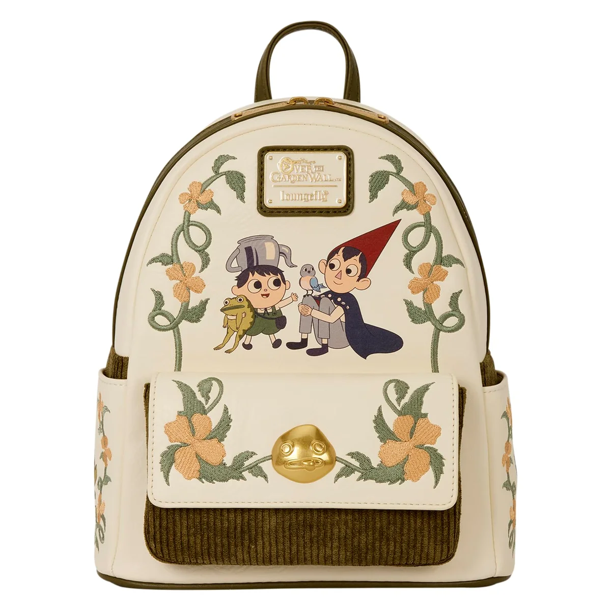 Mochila Miniatura Over the Garden Wall Personajes Bordados (Pedido Exclusivo · entrega 2 a 3 semanas)