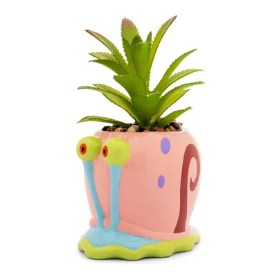 Maceta Miniatura Gary Caracol Bob Esponja (Pedido Exclusivo · entrega 2 a 3 semanas)
