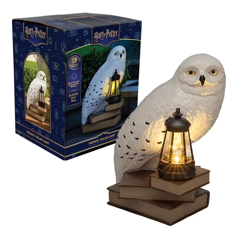 Lámpara Solar Hedwig Harry Potter con Linterna (Pedido Exclusivo · entrega 2 a 3 semanas)