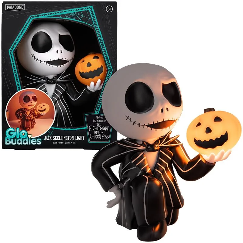 Lámpara Luminosa Jack Skellington — Pesadilla Antes de Navidad (Pedido Exclusivo · entrega 2 a 3 semanas)