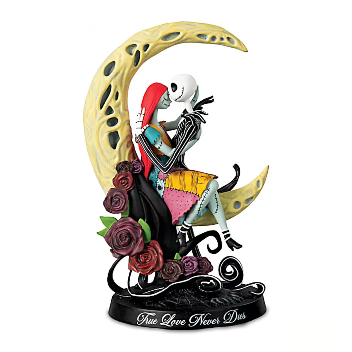 Figura Jack Skellington y Sally en la Luna — Pesadilla Antes de Navidad (Pedido Exclusivo · entrega 2 a 3 semanas)