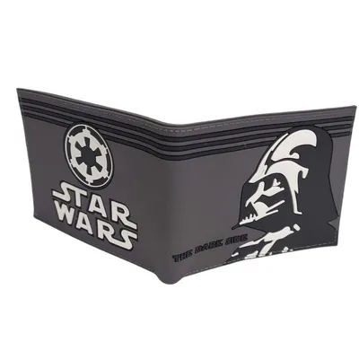 Billetera Darth Vader Star Wars con logo del Imperio