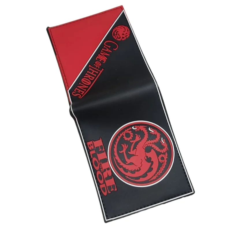 Billetera Juego de Tronos Casa Targaryen Fire and Blood