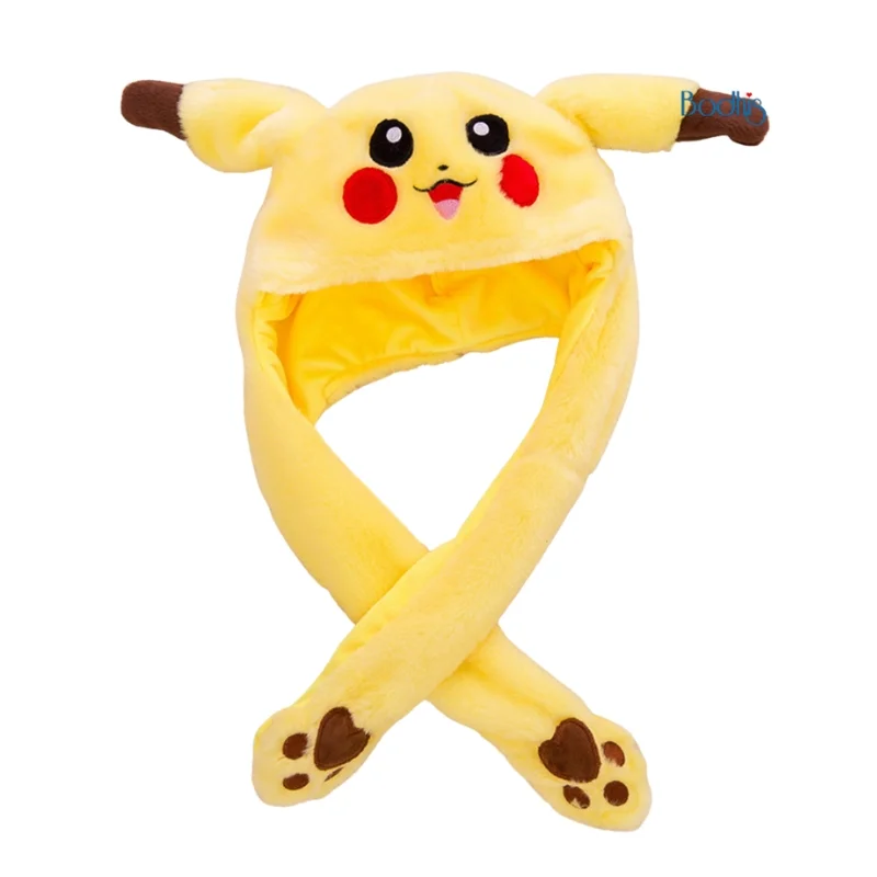 Gorro Pikachu con orejas móviles de Pokémon
