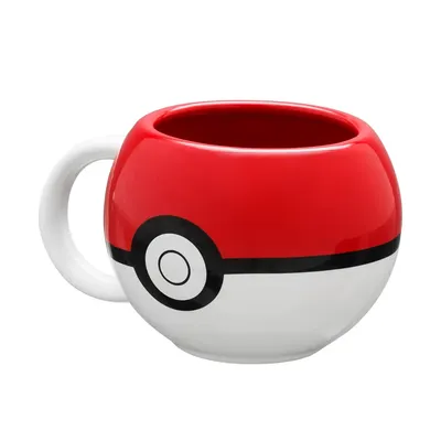 Mug Pokebola rojo y blanco Pokémon